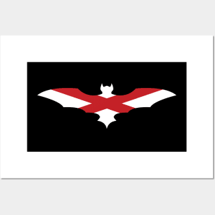 Alabama Bat Flag Posters and Art